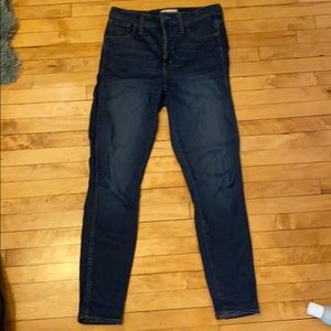 Madewell 10” high-rise skinny jeans